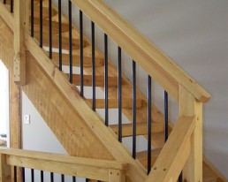 Custom stair bannister