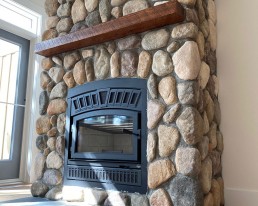 Custom fireplace