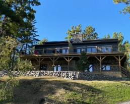 Exterior house and deck