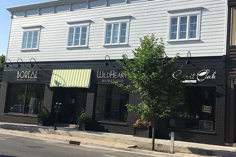 Retail business exterior